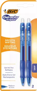 Ручка гелевая gelocity original синяя 2шт