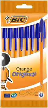 Ручка orange original синяя 8шт