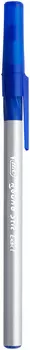 Ручка round stic exact синяя 1шт поштучно