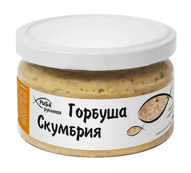 Рыба рубленая Горбуша/скумбрия 180г