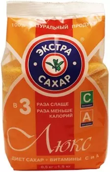 Сахар со стевией Люкс с витаминами 500г