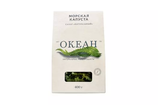Салат из морской капусты Натуральный Океан ТРК 400г