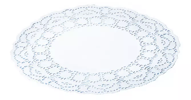 Салфетки ажурные 16см бумажные 317101