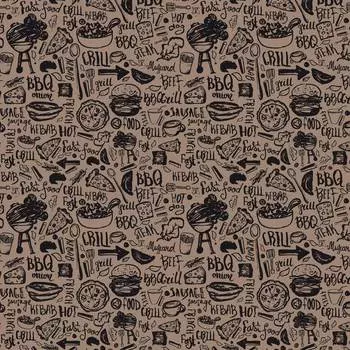 Салфетки бумажные Крафт 33*33 см, 20 шт, 3 сл