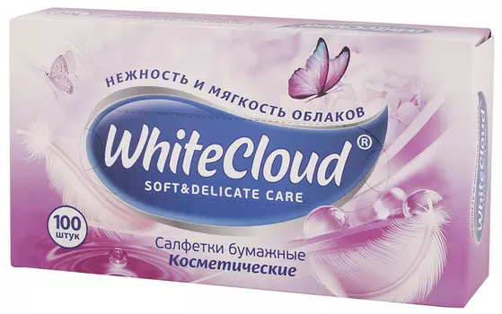 Салфетки ОКЕЙ косметические 100шт кор