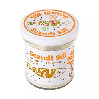 Сельдь филе-кусочки в горчичном соусе Скандинавская Skandi Меридиан 150г