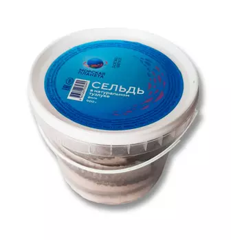 Сельдь филе с/с в натуральном тузлуке Морская планета 900г