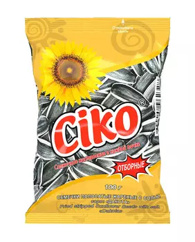 Семечки Ciko Дакота жареные с солью 100г