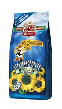 Семечки От Мартина с морской солью 100г