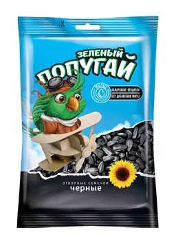 Семечки Зеленый попугай отборные 190г