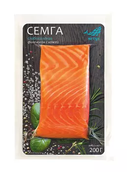 Семга филе-кусок с/с Океан ТРК 200г в/у