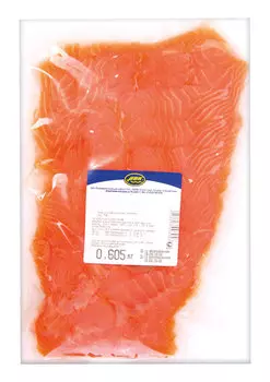 Семга филе-ломтики с/с цена за 100г
