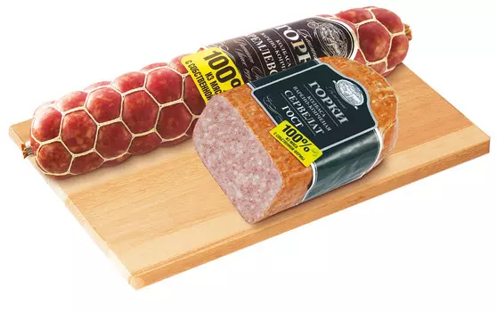 Сервелат в/к Ближние Горки ГОСТ 500г в/у