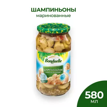 Шампиньоны маринованные Bonduelle 580мл