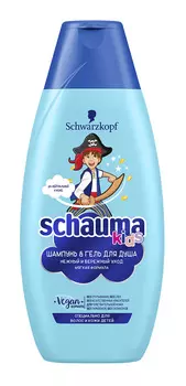 Шампунь-гель д/душа Schauma подростковый для мальчиков новый формат 380мл