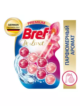 Туалетный блок д/унитаза Bref deluxe нежная магнолия 2х50г