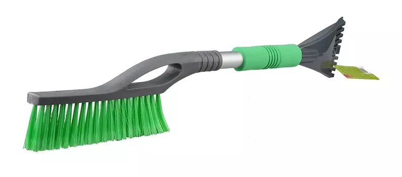 Щетка для уборки снега и льда с мягкой эргономичной ручкой 63см YMK-S441