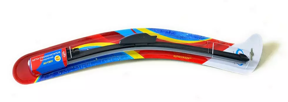 Щетка стеклоочистителя бескаркасная AV-150Y AUTOVIRAZH 56см