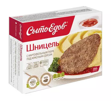 Шницель с пюре СытоЕдов 350г