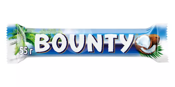 Шок.батончик Bounty 55г