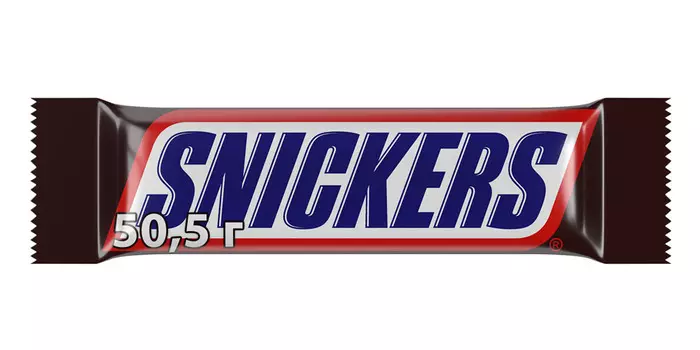 Шок.батончик Snickers 50,5г