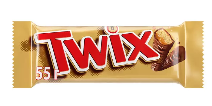 Шок.батончик Twix 55г