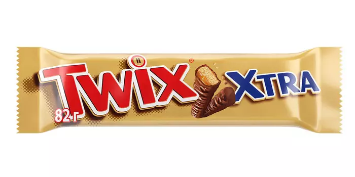 Шок.батончик Twix Extra 82г