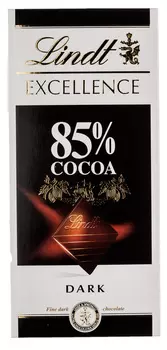 Шоколад горький Lindt Excellence 85% какао 100г
