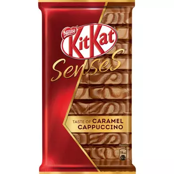 Шоколад Kit Kat Senses карамель каппучино 112г