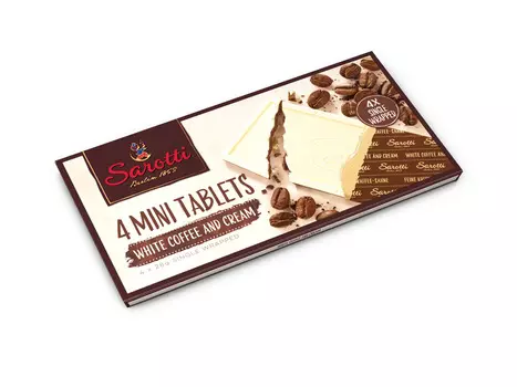 Шоколад молочный с кофе и белым шоколадом