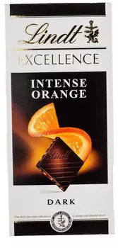 Шоколад темный Lindt Excellence апельсин 100г