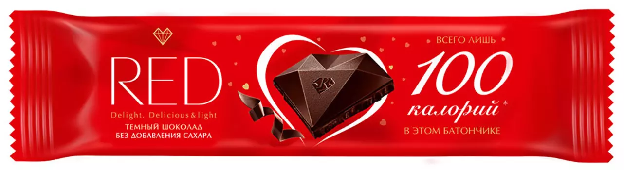 Шоколад тёмный Red Классический 26г