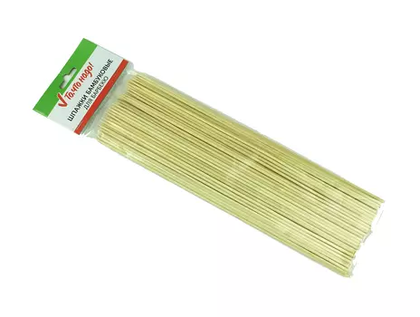 Шпажки бамбуковые для барбекю ТЧН! 5055 30см 100штук