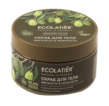 Скраб д/тела Ecolatier Мягкость &amp; Нежность ECO 300г