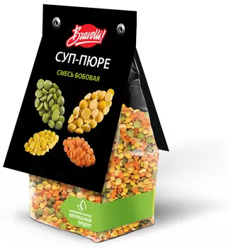 Смесь бобовая Суп-пюре Bravolli! 350г