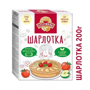 Смесь д/выпечки Аладушкин шарлотки 200г