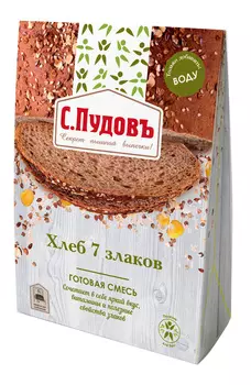 Смесь Хлебная 7 злаков 500г