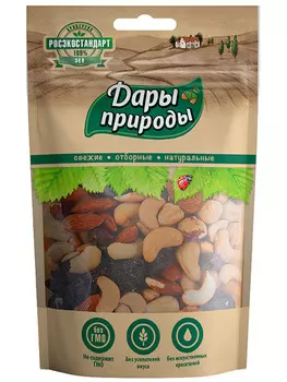 Смесь орехов и изюма Дары природы Коктейль 150г