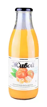 Сок клементиновый прямого отжима с мякотью 1л