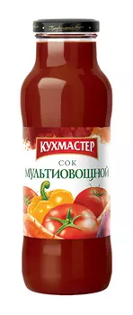 Сок Кухмастер Мультиовощной 0,7л ст/б