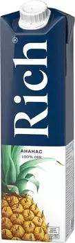 Сок Rich ананас 1л т/пак