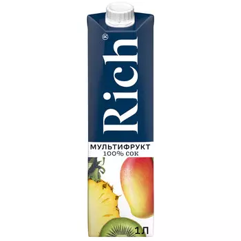Сок Rich мультифрут 1л т/п