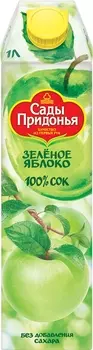 Сок Сады Придонья зеленое яблоко 1л т/п