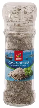 Соль морская ОКЕЙ пищевая с пряностями 100г