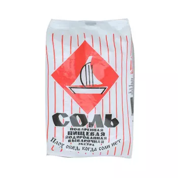 Соль пищевая ТДС Экстра поваренная йодированная 1кг п/п