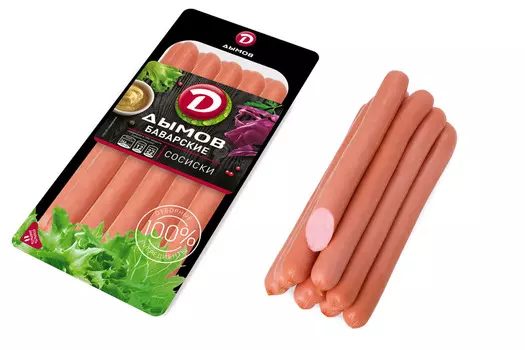 Сосиски Дымов Баварские 600г