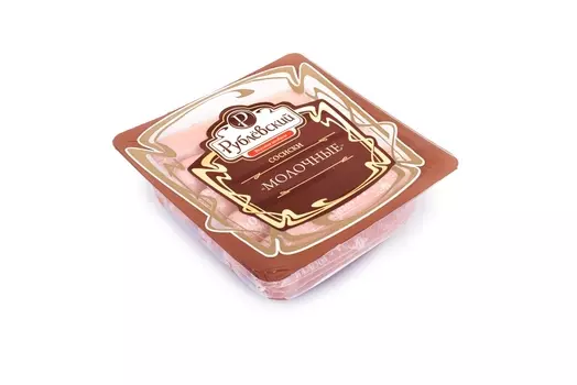 Сосиски Молочные в ц/о 430г Рублевские колбасы