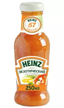 Соус Heinz Экзотический 250мл стекло