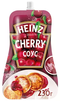 Соус Heinz сладкий Вишня 230г