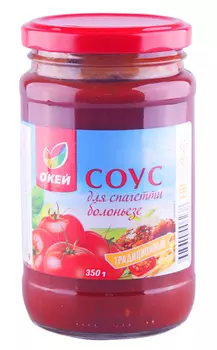 Соус Томатный с перцем чили Арраббьята Orecchio Oro ст/б 350г